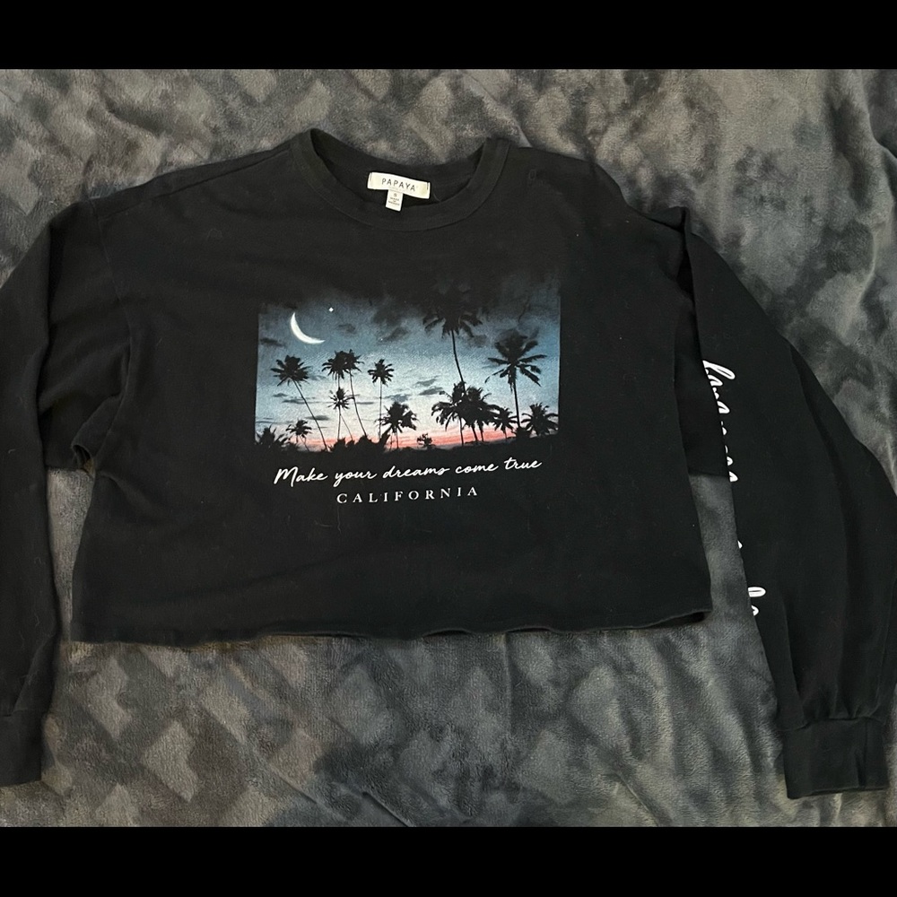 crop long sleeve